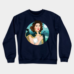 Ava and the Flying Dutchman Crewneck Sweatshirt